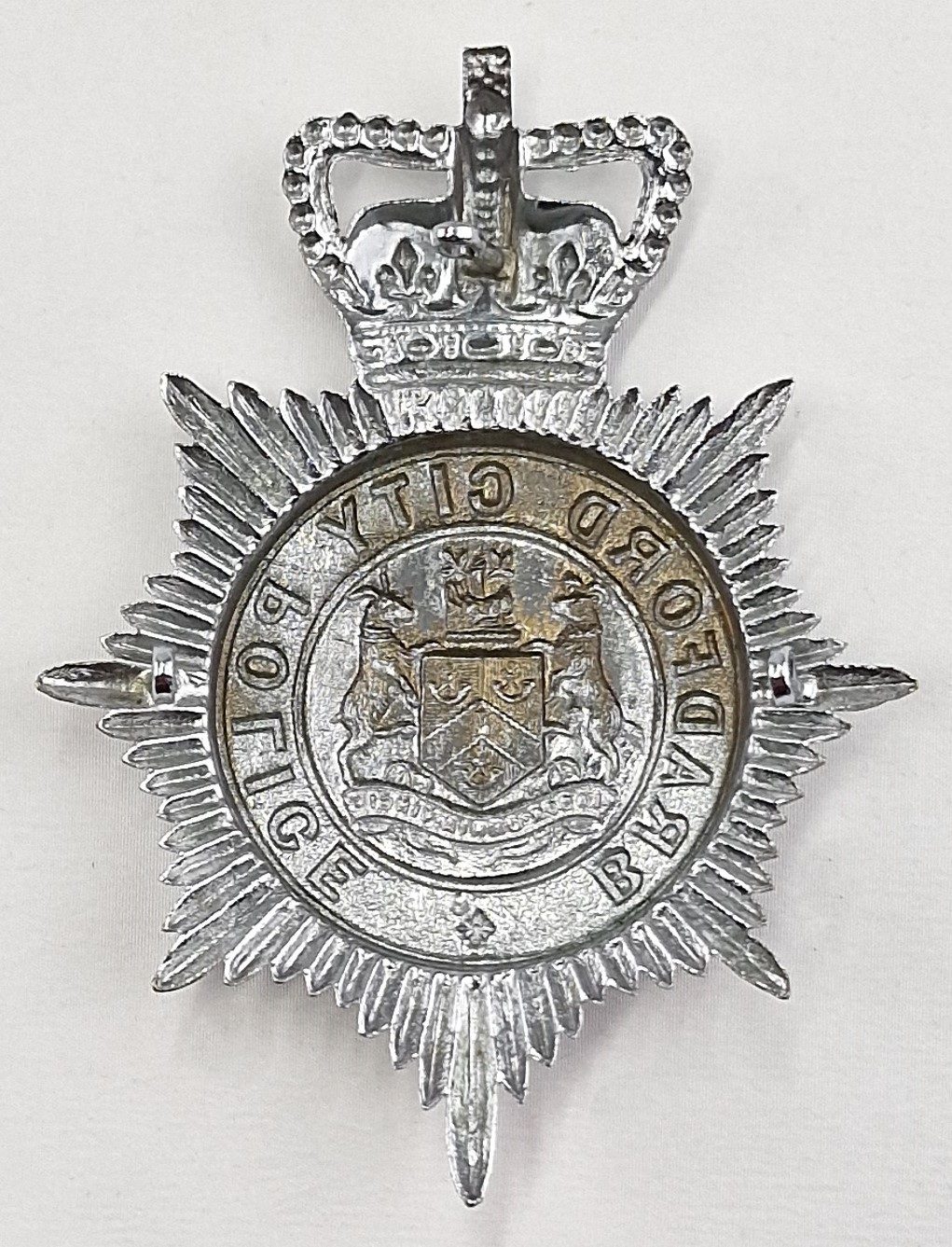 Bradford City Police Helmet Badge | Time Militaria