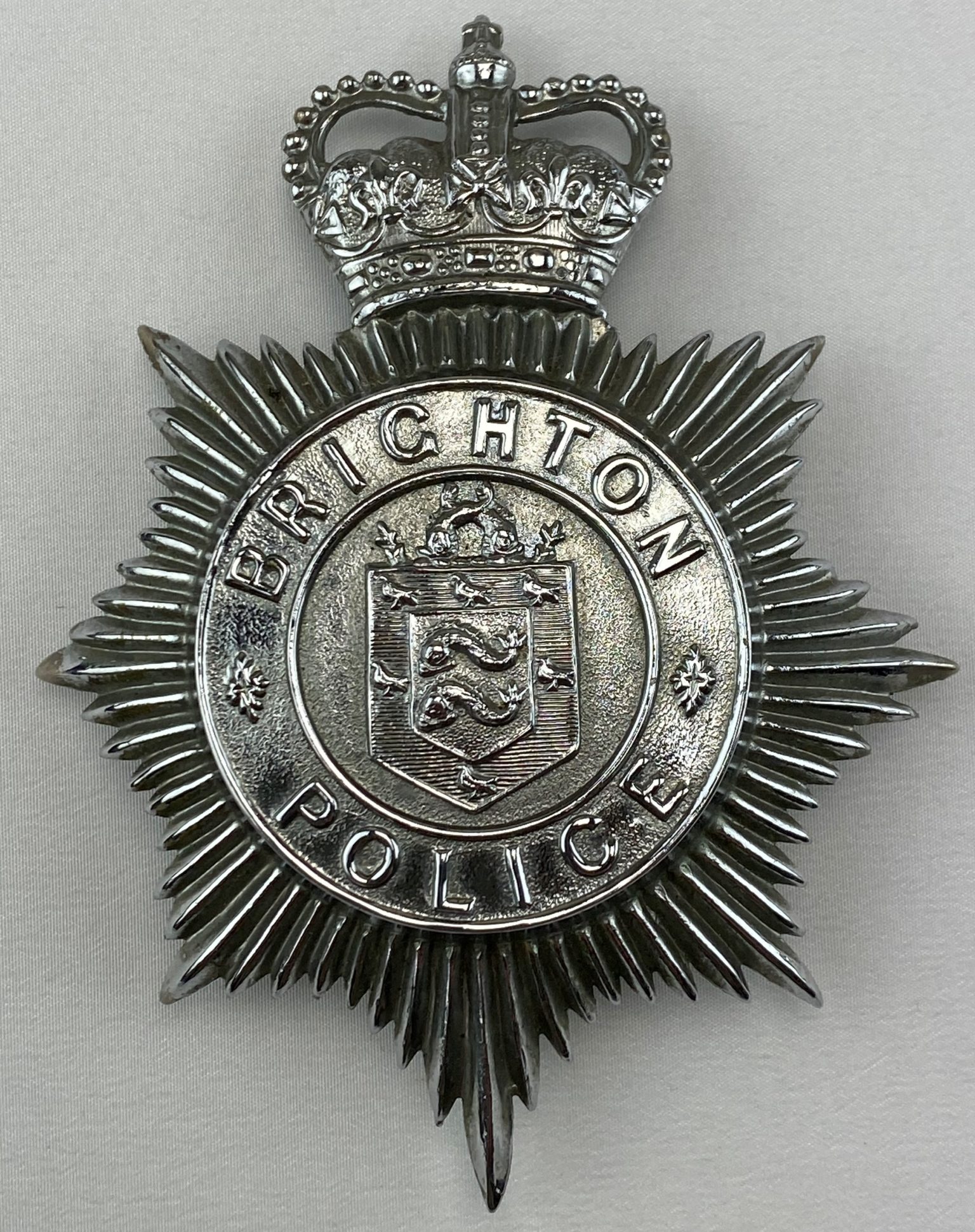 Brighton Police Helmet Badge | Time Militaria