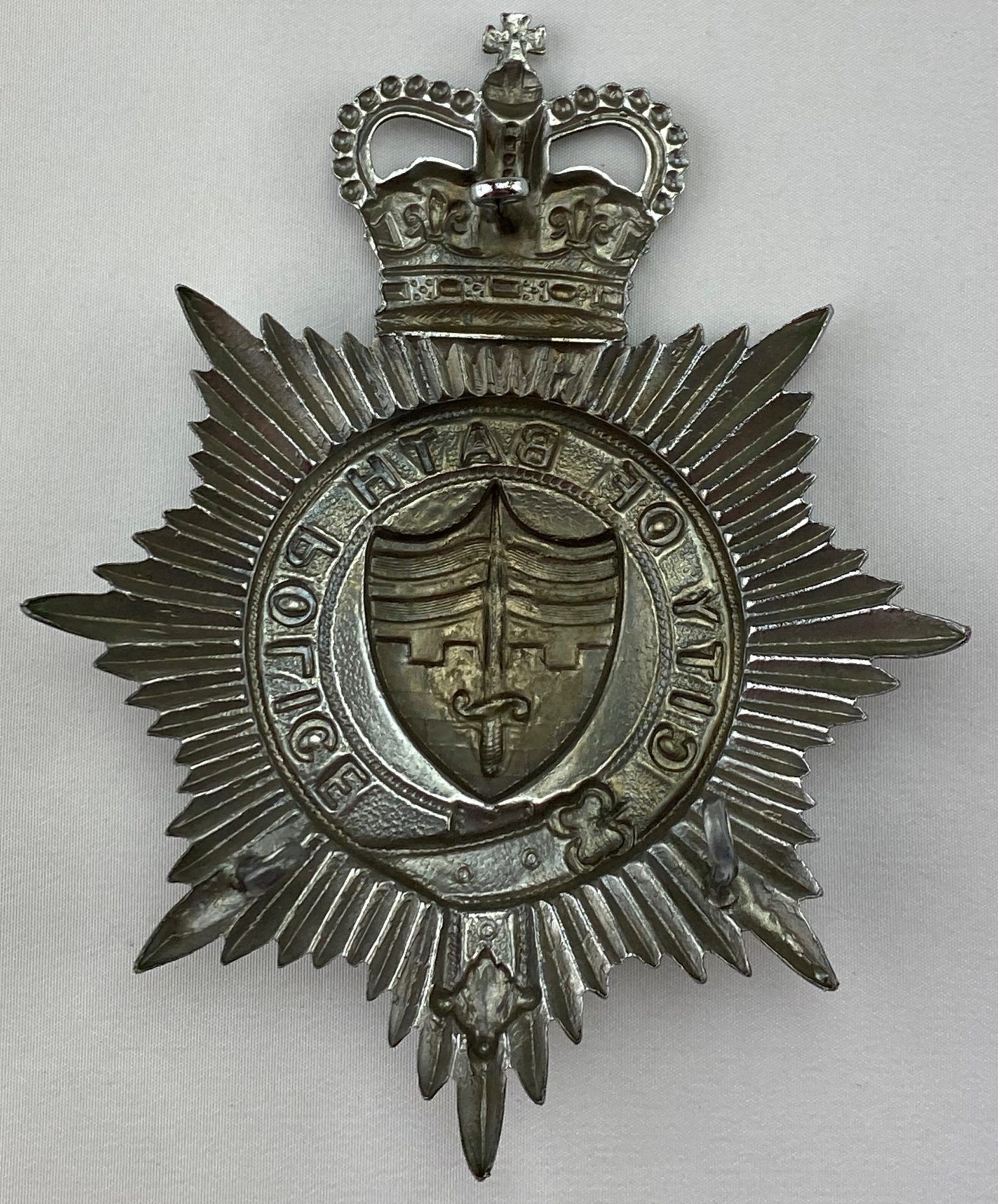 City of Bath Police Helmet Badge | Time Militaria