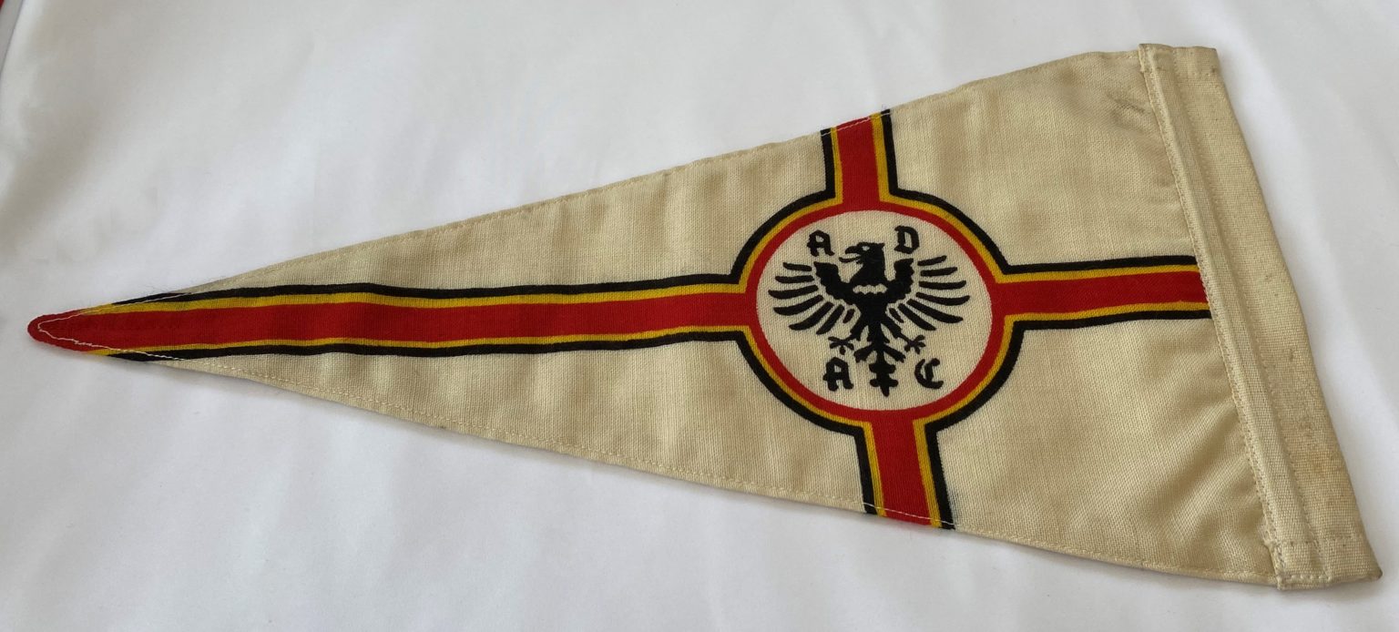 Early German A.D.A.C. Pennant | Time Militaria
