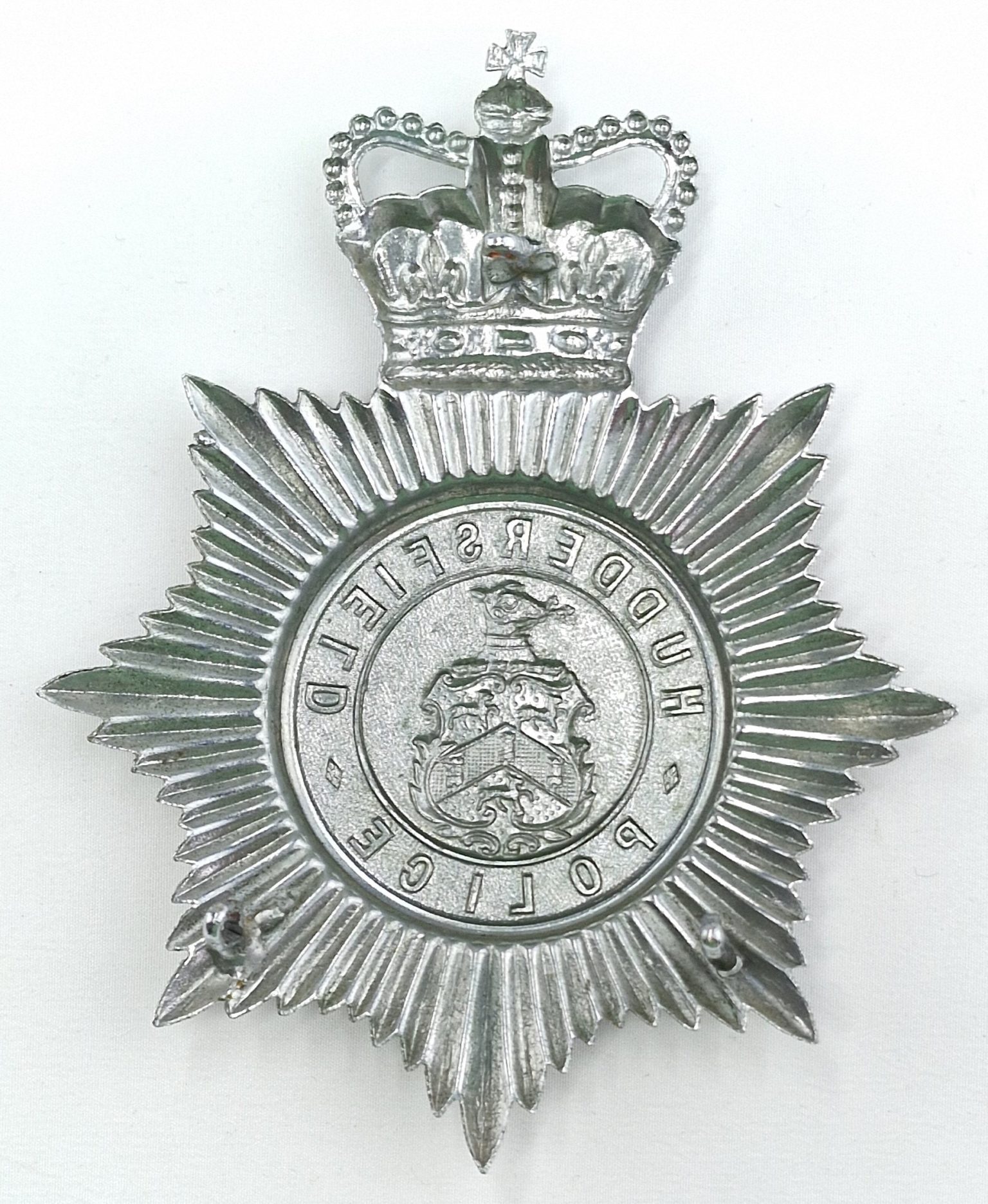 Huddersfield Police Helmet Badge | Time Militaria