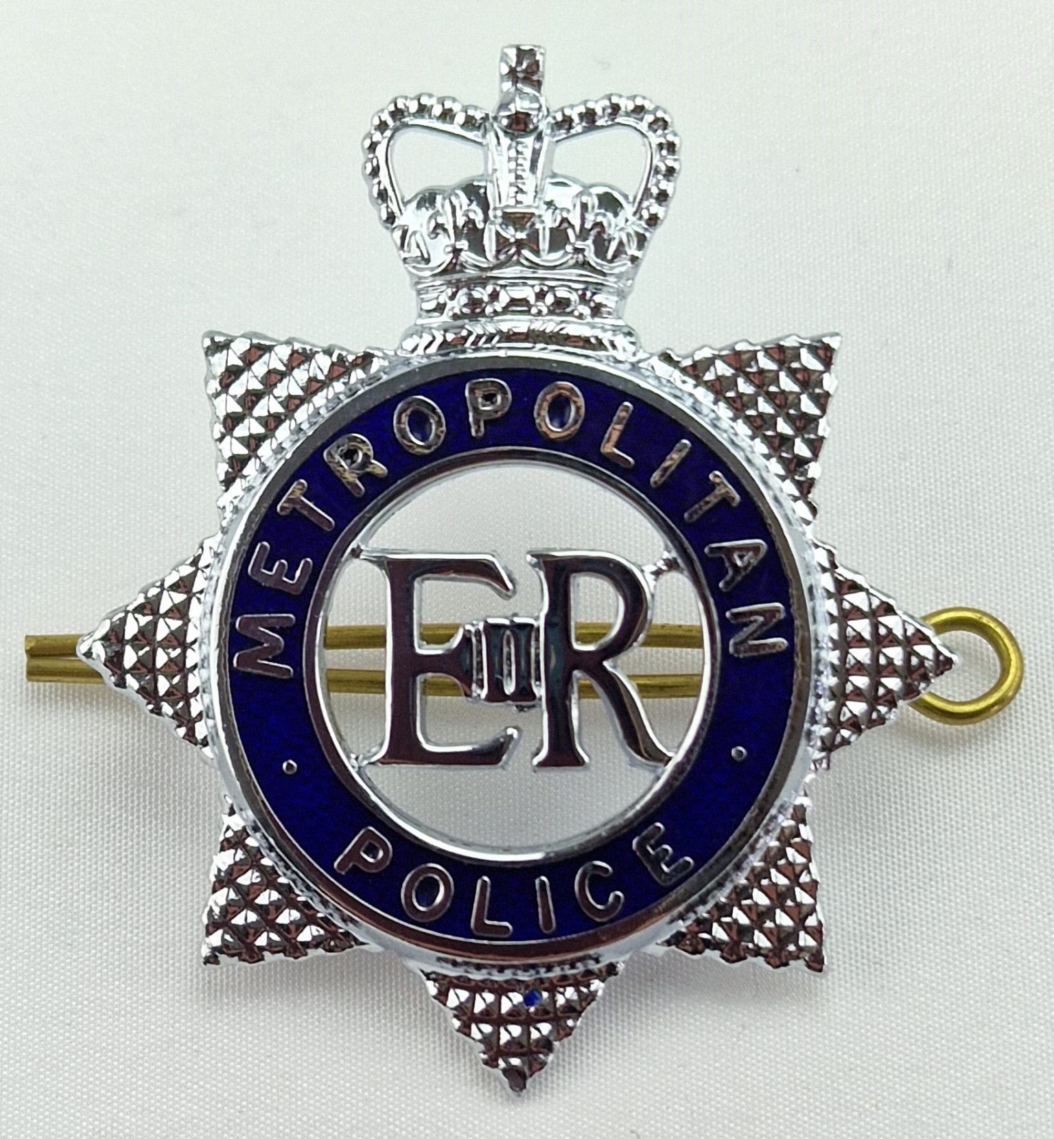 Metropolitan Police Cap Badge Time Militaria