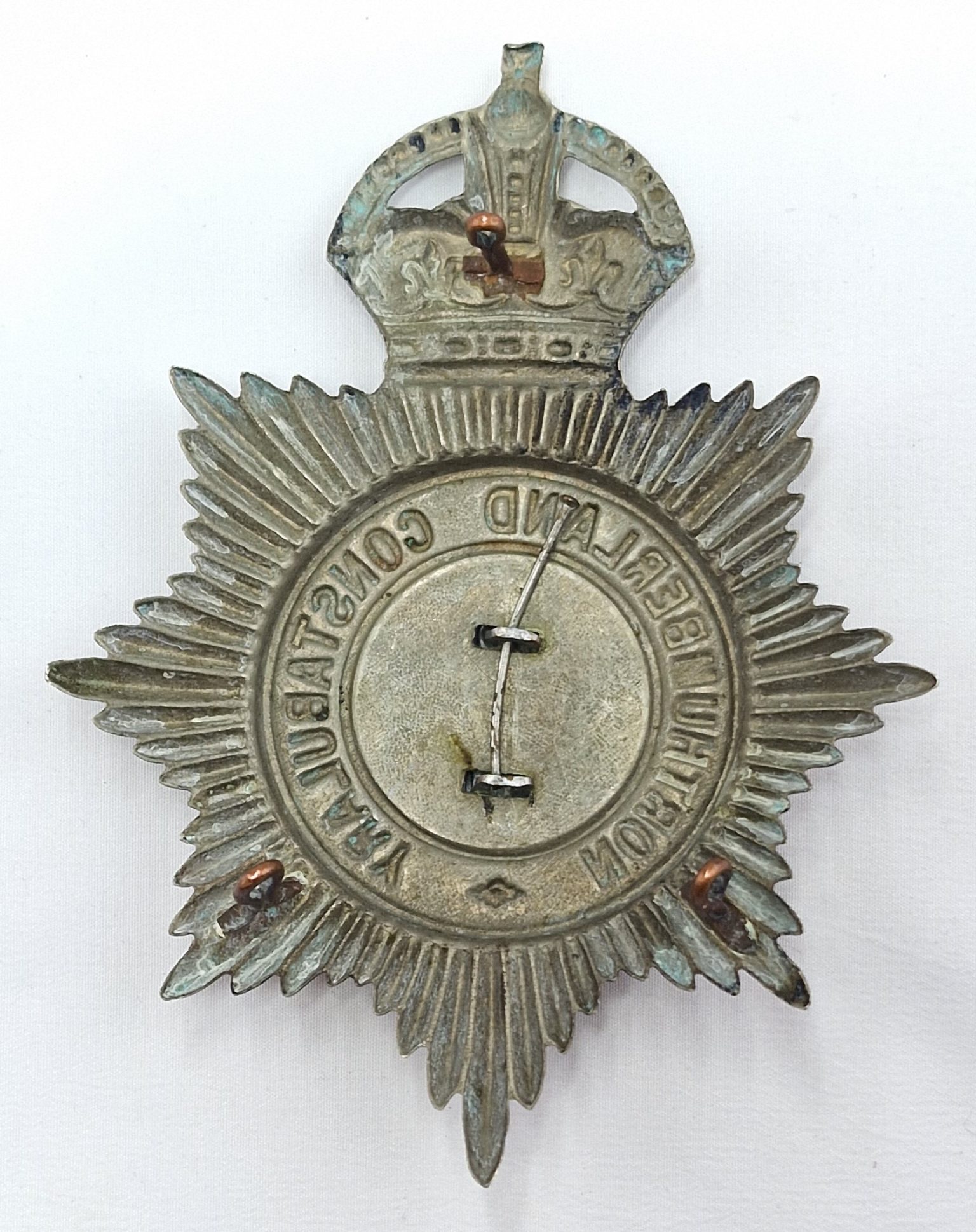 Northumberland Constabulary Helmet Badge | Time Militaria