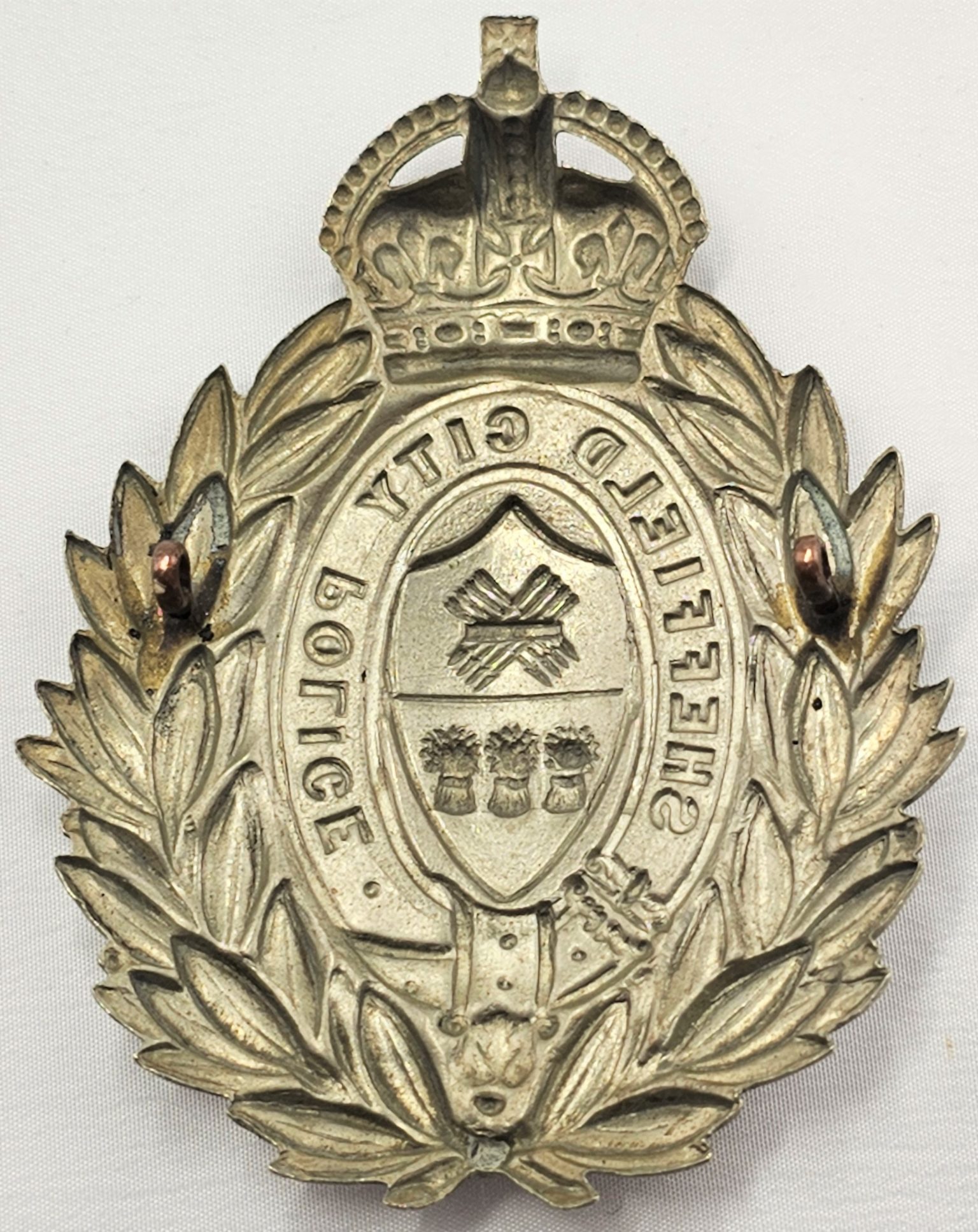 Sheffield City Police Helmet Badge | Time Militaria