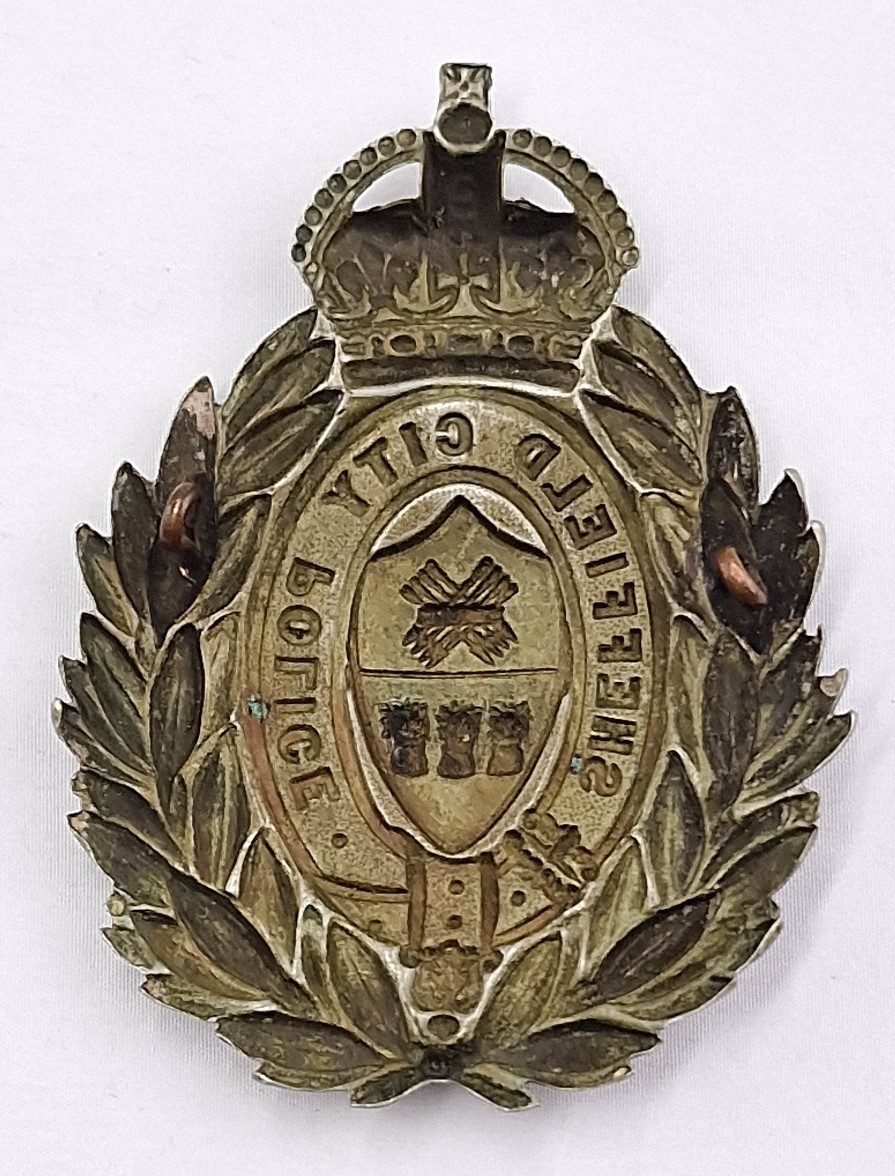 Sheffield City Police Helmet Badge | Time Militaria