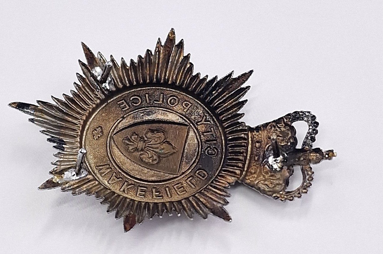 Wakefield City Police Helmet Badge | Time Militaria