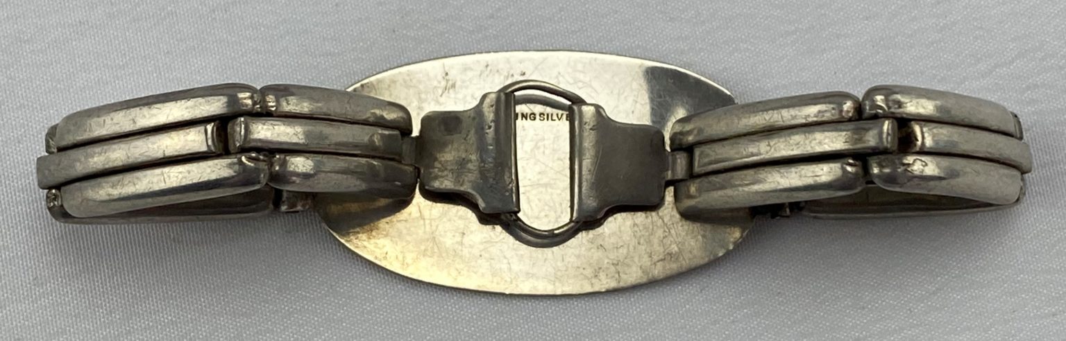 WW1 Officers Silver ID Bracelet | Time Militaria