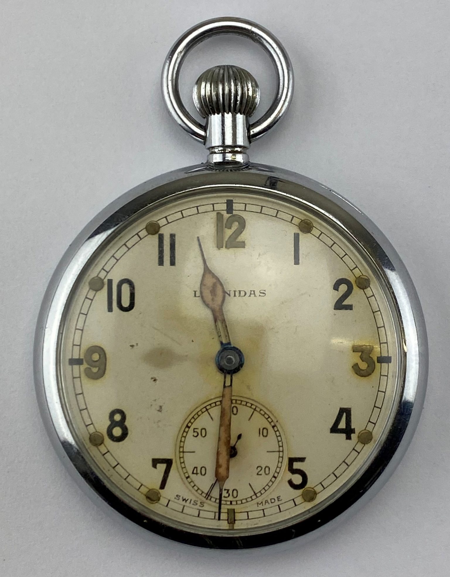 WW2 G.S.T.P. Pocket Watch | Time Militaria