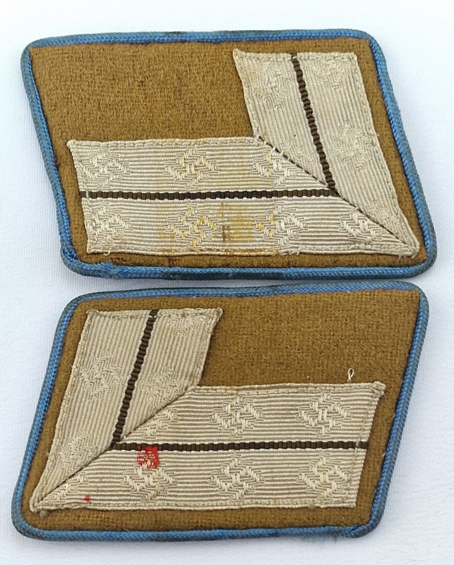 WW2 German NSDAP Pair of Collar Badges | Time Militaria