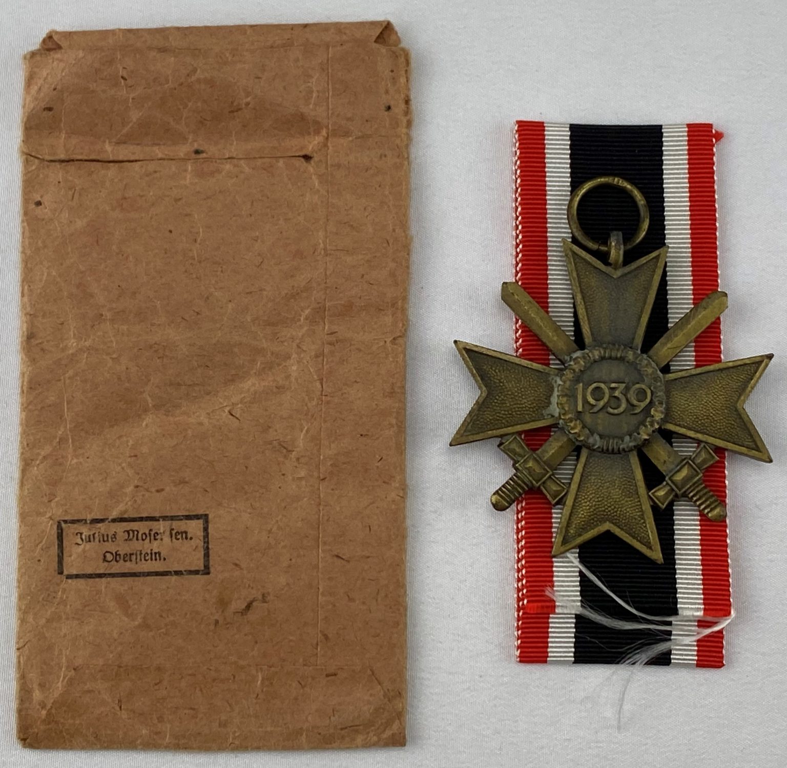 WW2 German War Merit Cross 2nd Class in Packet | Time Militaria