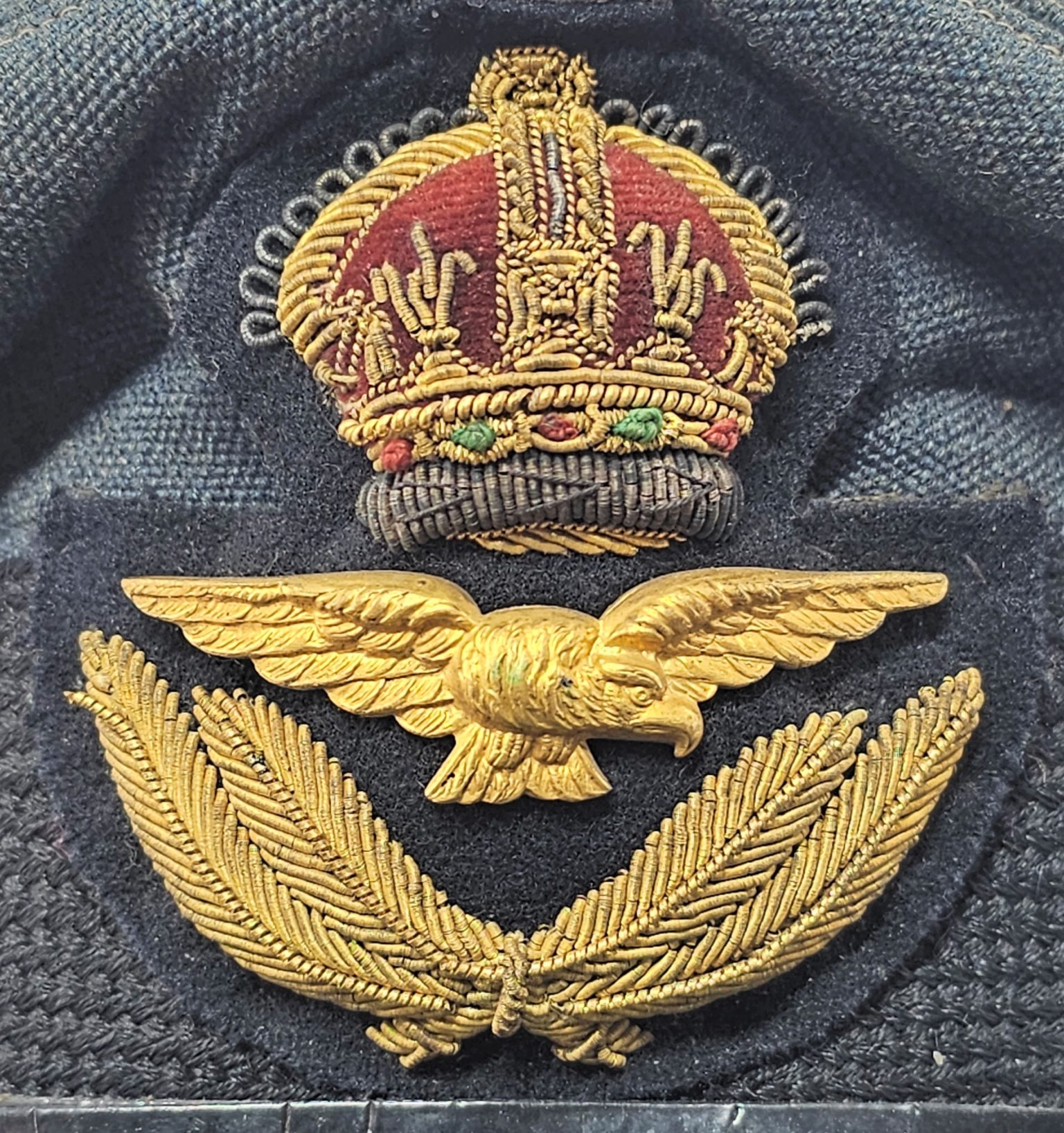 Ww2 Raf Officers Hat Time Militaria 